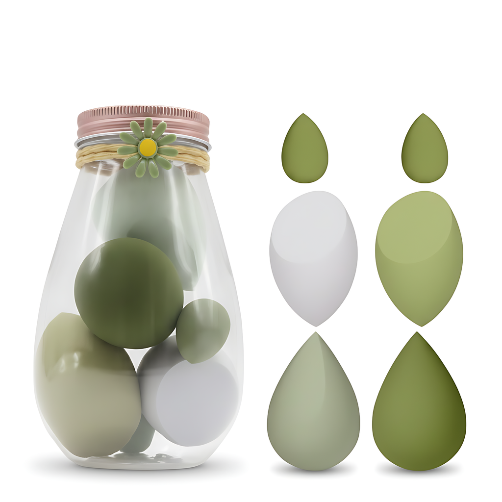 6 Water Drop Sponges