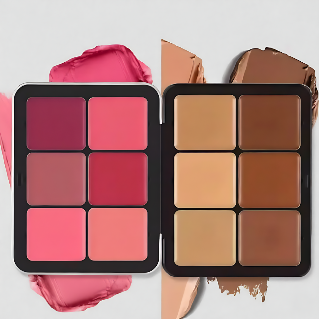 12-Color Concealer & Blush Palette