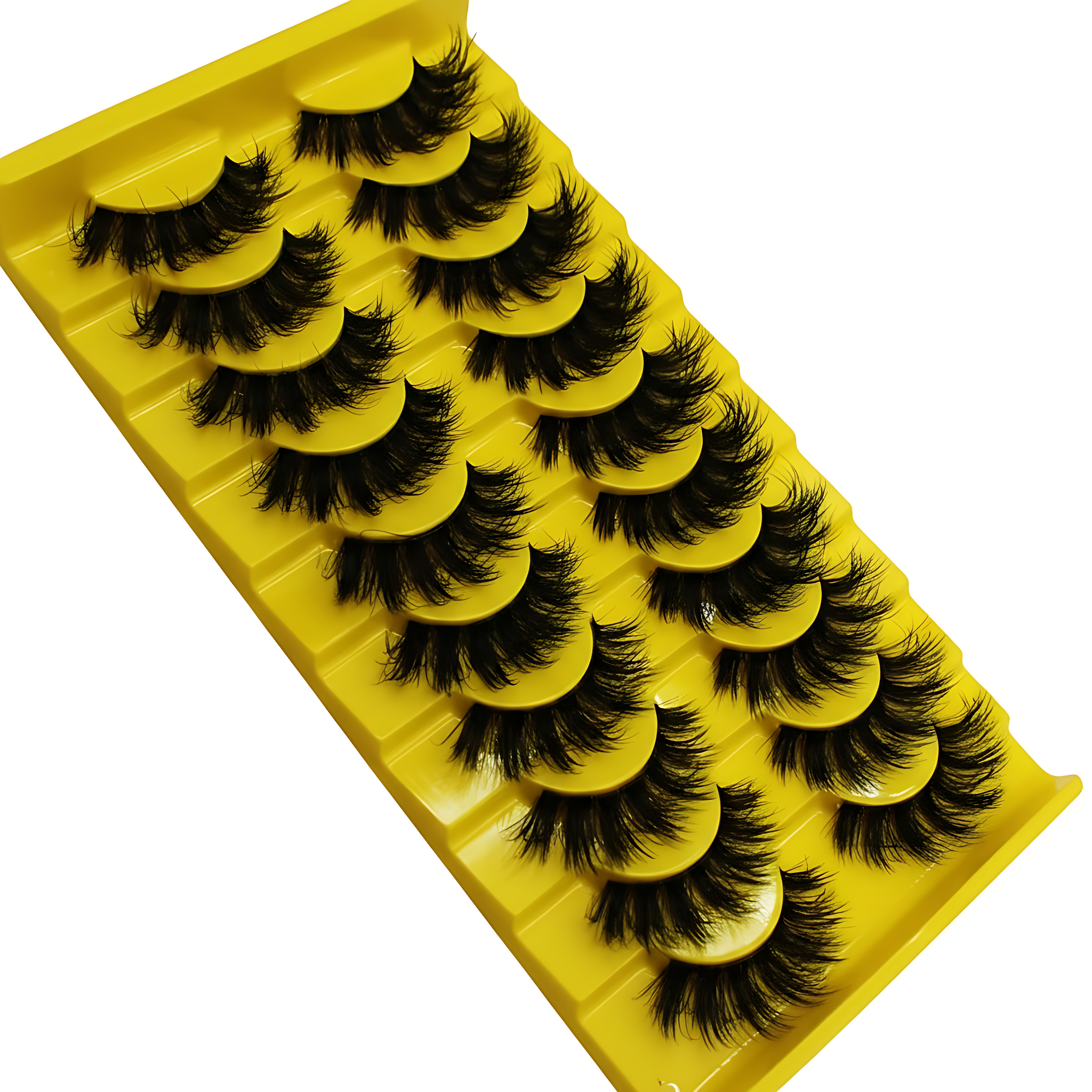 10 Pairs Fluffy 3D False Lashes