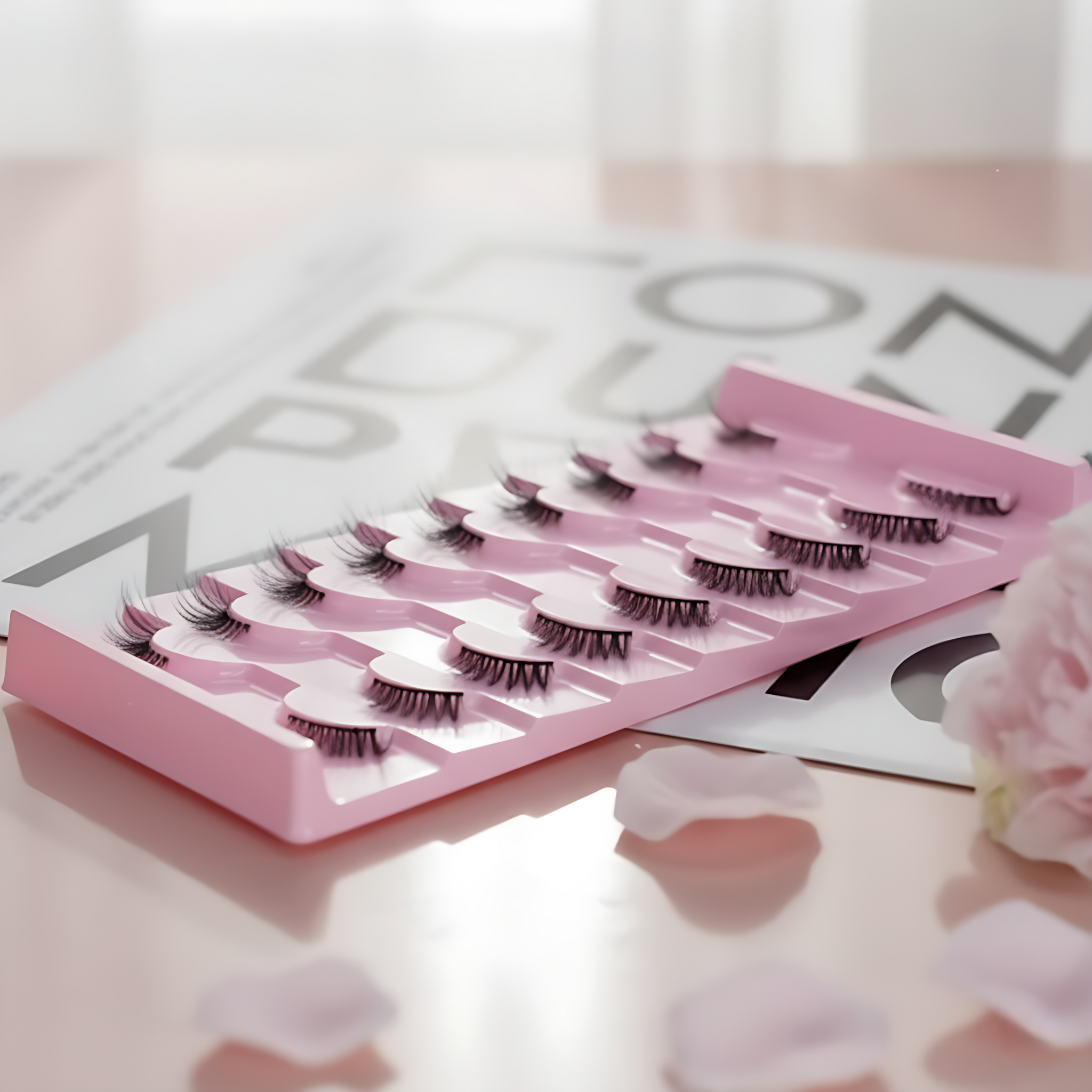 Half Thick Natural Cat Eyelashes