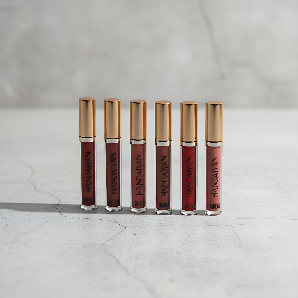 6PCS Matte Velvet Waterproof Lipstick