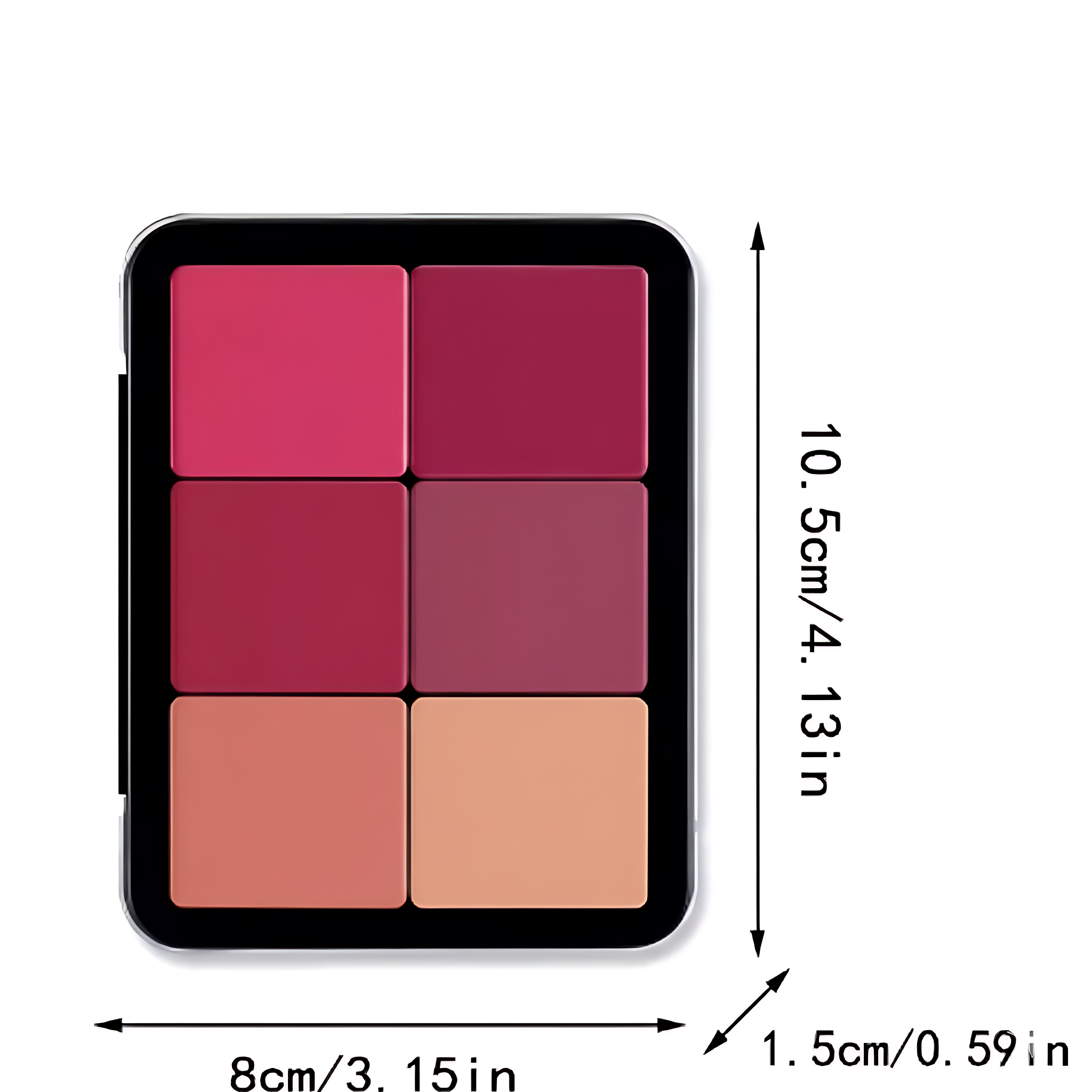 12-Color Concealer & Blush Palette