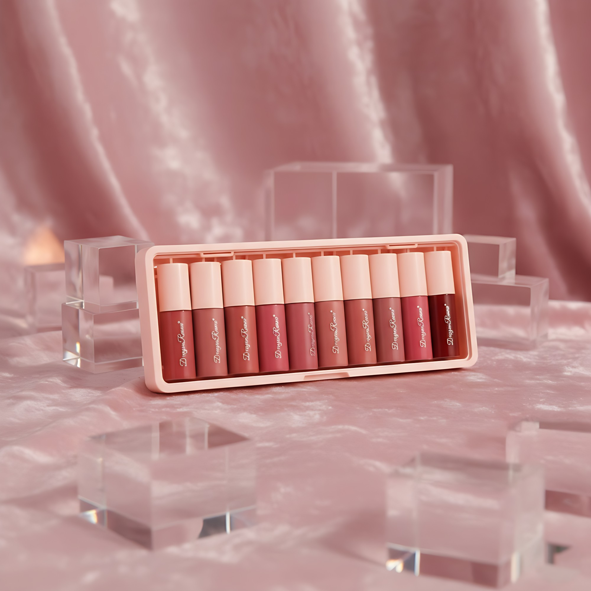 10-Piece Glitter Lip Set