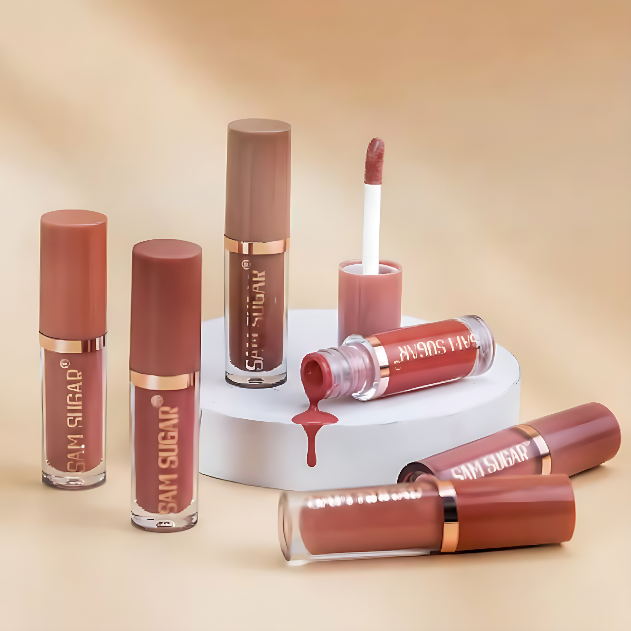 12-color matte lip set